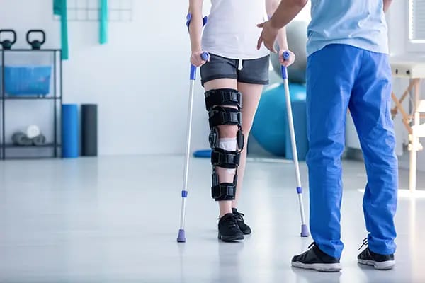 Post-surgical knee rehabilitation